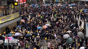 【有片】遮打花園集會最終演變成中西區警民衝突