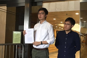 陳浩天提選舉呈請：港府獨裁