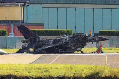 比利時空軍「擺烏龍」？ 誤射火神式機炮毀F-16