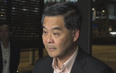 梁振英未回應會否趁APEC向習近平尋求連任