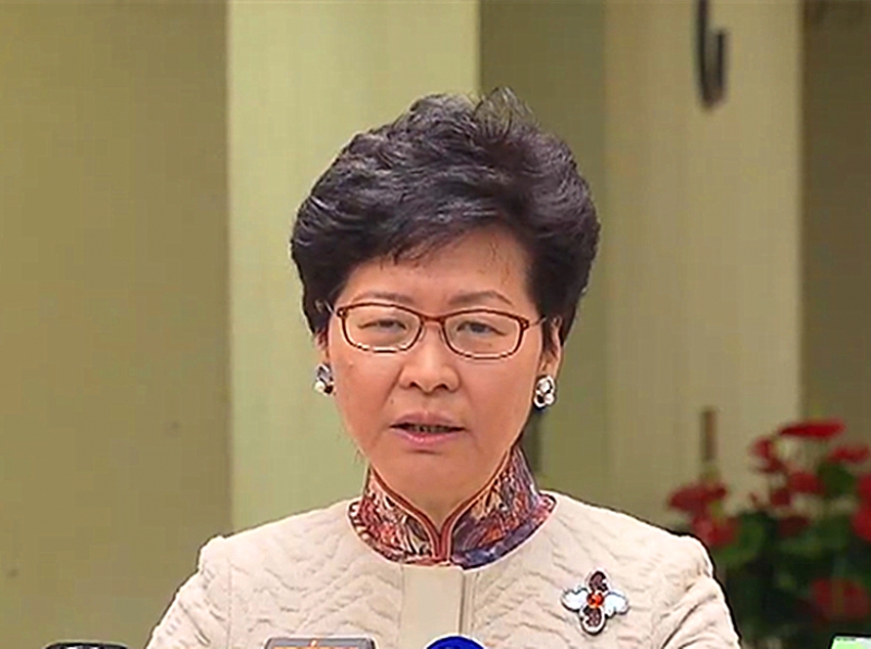 林鄭月娥「邀功」指上任不久就重開東翼前地