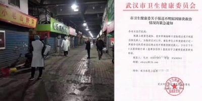 武漢現多宗「不明原因肺炎」專家抵達當地調查
