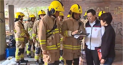 多部門安全小組今早進入理工大學善後工作