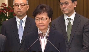 林鄭月娥仍迴避訴求指事件已變質要玉石俱焚