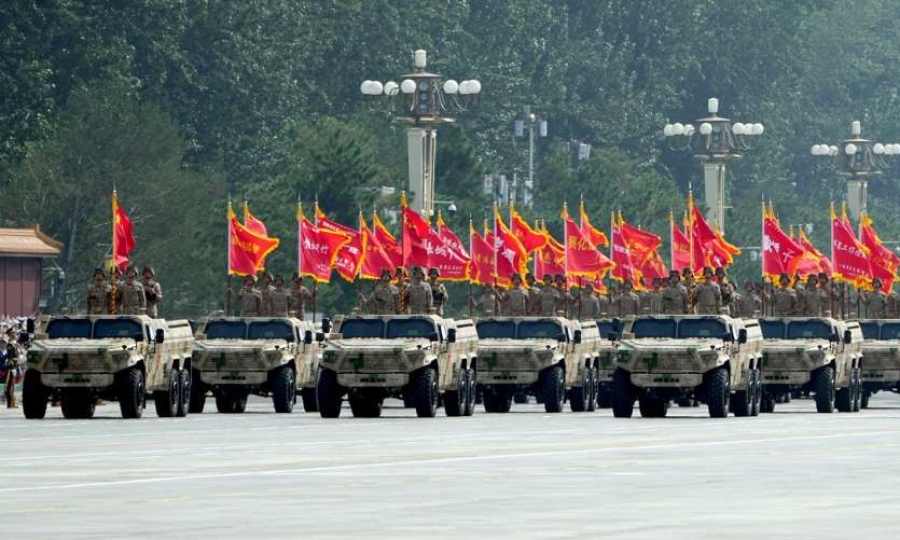 【軍事博評】呂琪：閱兵式上 戰旗方陣背後的故事