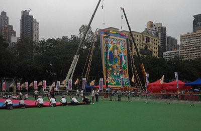第五屆｢香港曬佛節｣今在維園舉行