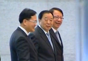 喬曉陽向高級公務員講解基本法及一國兩制