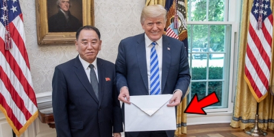 「大信」暗諷「手小」？金正恩親筆信被網民惡搞