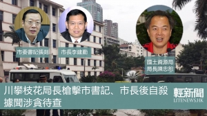 川攀枝花局長槍擊市書記、市長後自殺