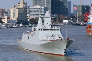 解放軍054B護衛艦開始海試　近照曝光