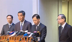 港官不忿被擺上枱回港企硬回應