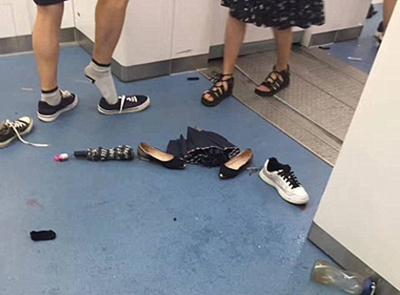 深圳地鐵因乘客暈倒引起恐慌人踩人