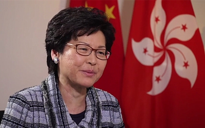 林鄭月娥：非中央政府的傀儡