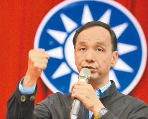 台副總統吳敦義撐朱立倫出選