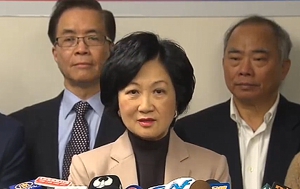 葉劉淑儀不夠票入閘宣布結束選舉工程