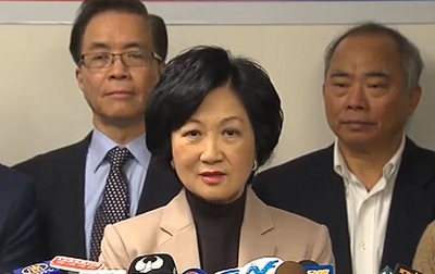 葉劉淑儀不夠票入閘宣布結束選舉工程