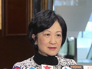 葉劉淑儀指遭領展派人「恐嚇」要她收手