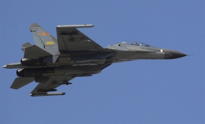 解放軍兩架戰機飛近台灣國軍戰機急升空攔截
