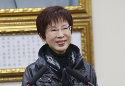 洪秀柱當選國民黨首位女主席