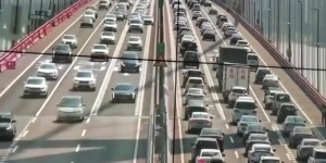 【有片】虎門大橋異常晃動 專家：渦振現象不影響安全