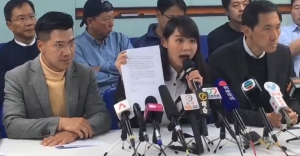 香港眾志周庭參加補選提名遭DQ