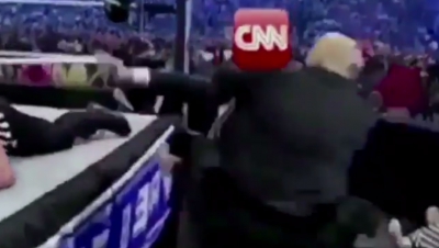 特朗普二次創作「擊倒CNN」短片被批幼稚