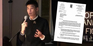 律政司發信要求岑敖暉7天內移除涉周梓樂文章