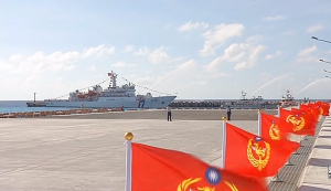 台灣允許美軍艦以人道救援理由停泊太平島