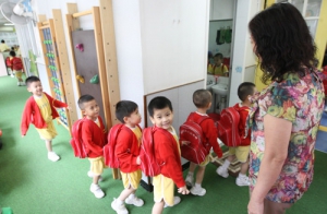 幼園生聖誕假期忙做升小練習