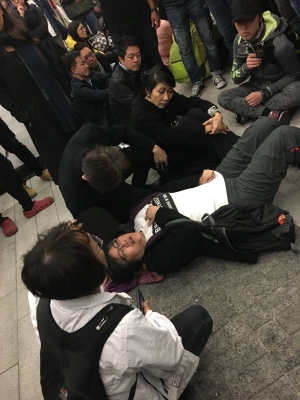 【滾動更新】警方立法會示威區清場
