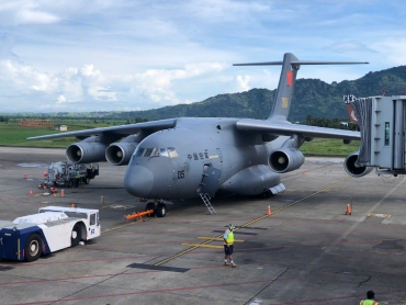 中國支援湯加救災物資　空軍派兩架運- 20運送