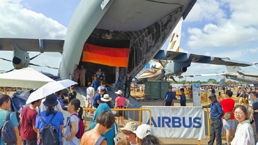中俄遊客被禁參觀德軍運輸機  空中巴士就航空展事件致歉