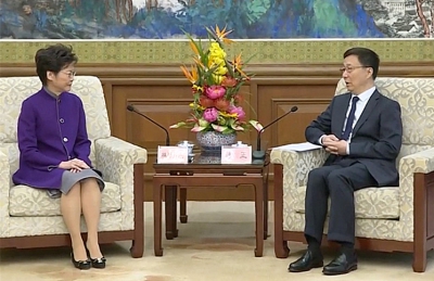 副總理韓正：中央政府全力支持解決民生問題