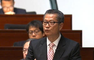 派糖少了37億陳茂波指審慎理財是政府本份