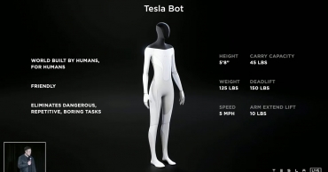馬斯克宣布Tesla Bot明年面世 身高1.72米有何玄機？