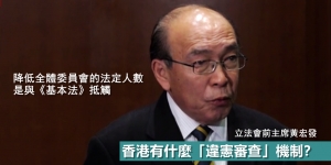 【輕百科】香港有什麼「違憲審查」機制？