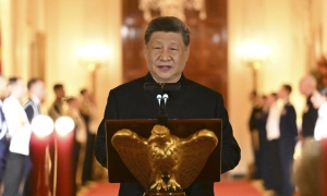 【全文】習近平在美國總統特朗普舉行的歡迎宴會上的祝酒辭