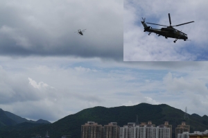 【軍事博評】William：駐港部隊換代續報   直-10現身元朗上空