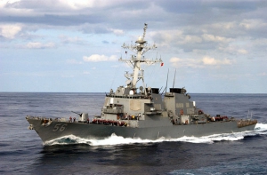 美軍驅逐艦駛近美濟礁中方提嚴正交涉