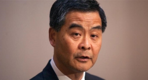 梁振英民調評分回升 批評外界對張曉明言論斷章取義