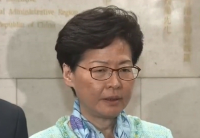 林鄭月娥強烈譴責暴力行為仍拒正面回應訴求