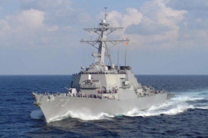美軍驅逐艦「迪凱特號」闖西沙群島遭驅離