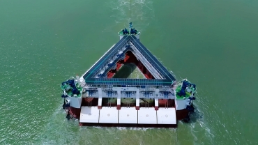 中國可再生能源增技術路線　首台兆瓦級波浪能發電平台珠海試運行