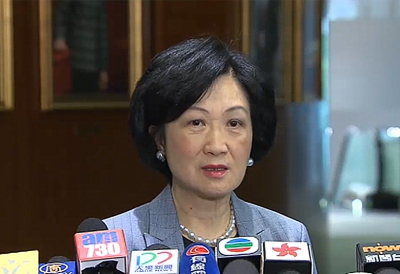 葉劉淑儀：周浩鼎辭不辭都無公信力