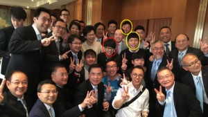 CY愛將、前黃絲齊為林鄭站台
