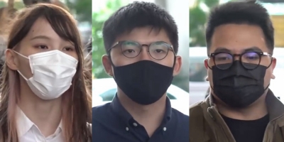 包圍警總案 黃之鋒周庭林朗彥判囚7至13個半月