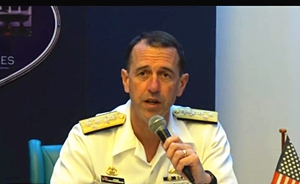 美國海軍作戰部長指台灣可以「信賴」美國