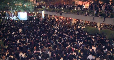 大專學界6萬人集會促請國際社會關注香港