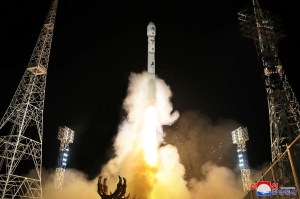 朝中社報道：軍事偵察衛星發射失利