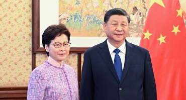 習近平肯定特區政府工作 林鄭﹕無想自己未來的事